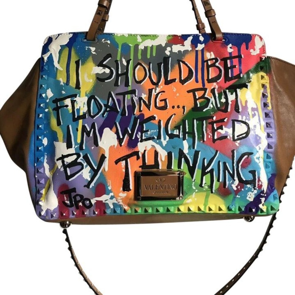 VALENTINO Rockstud Trapeze Customized W/ JPO Graff